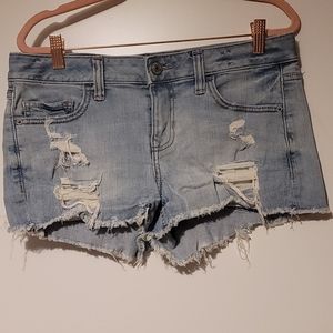 Express denim shorts
